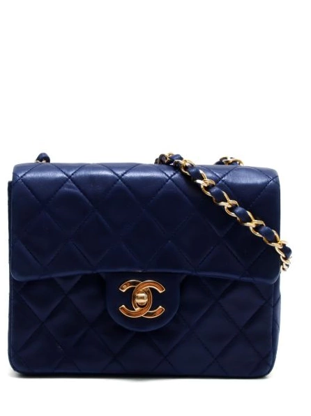 HOT SALE diamond-quilted shoulder mini bag CHANEL Women 1990 0413